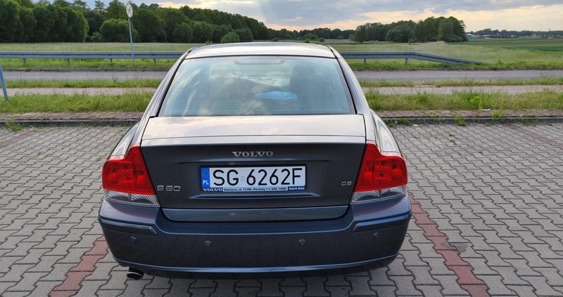 Volvo S60 cena 19900 przebieg: 300320, rok produkcji 2007 z Gliwice małe 56